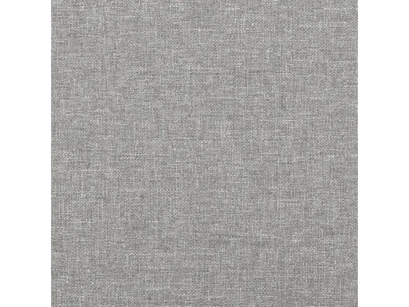 Tête de lit avec oreilles Gris clair 93x23x118/128 cm Tissu