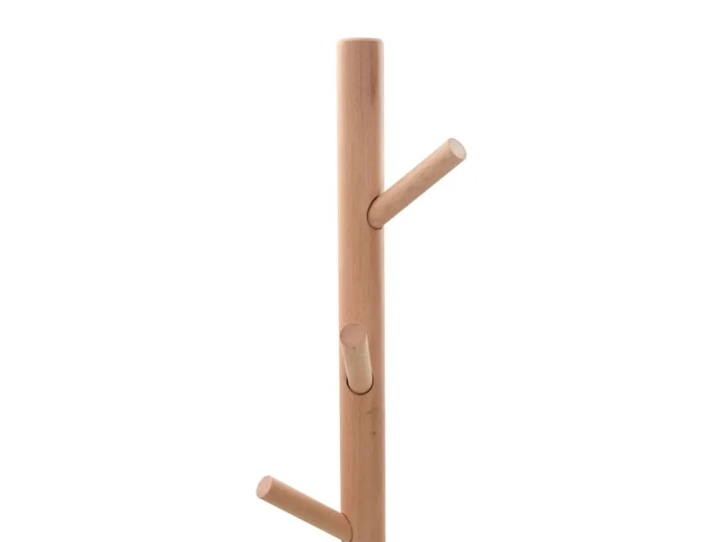 Porte-manteau noir 172 cm fer enduit de poudre