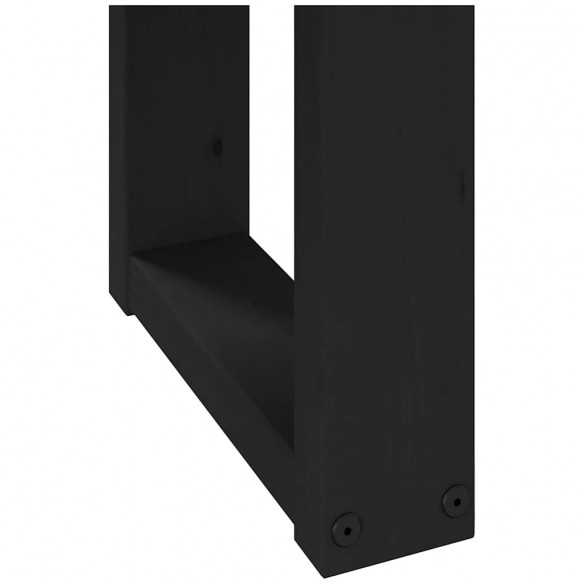 Banc à manger NOAIN pieds en forme de U 180x40x45 cm massif pin