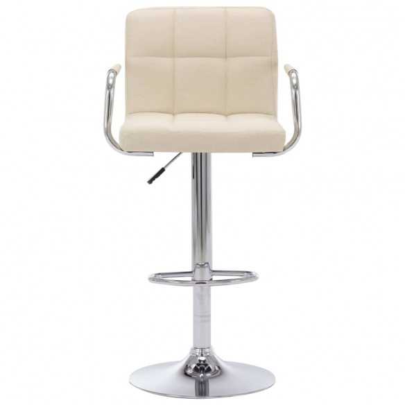 Chaise de bar Crème Tissu