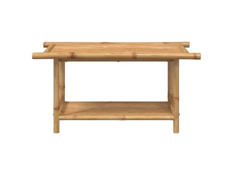 Table basse 90x50x45 cm bambou