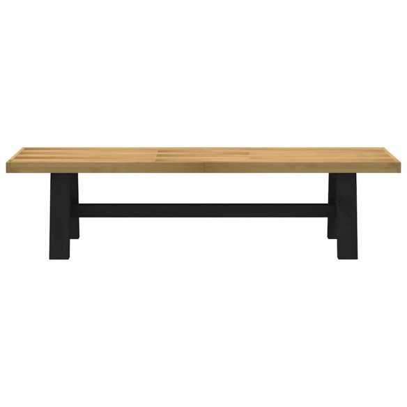 Banc à manger NOAIN pieds en forme de A 180x40x45 cm massif pin