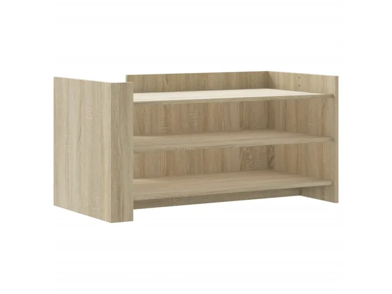 Table basse chêne sonoma 100x50x50 cm bois d'ingénierie