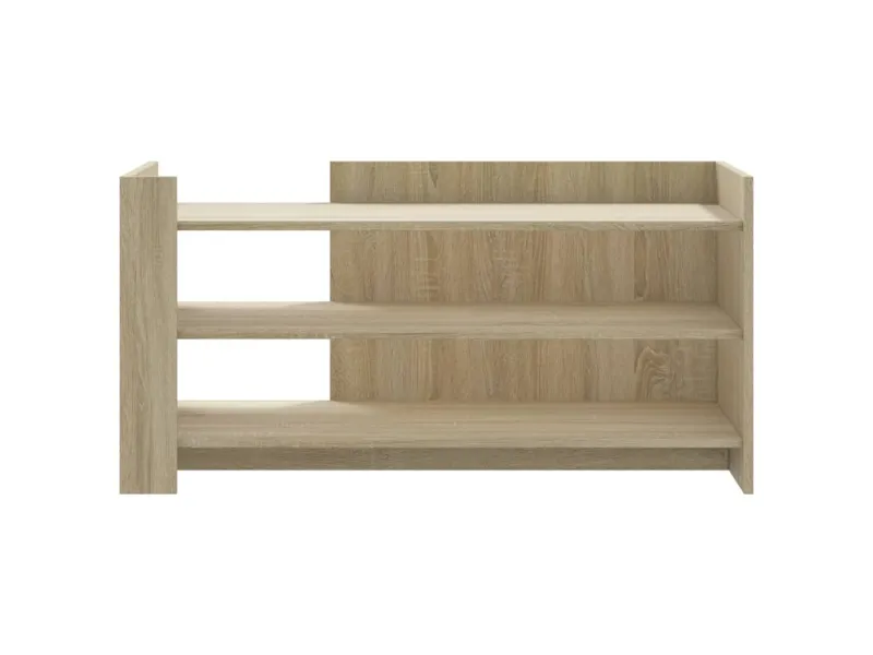 Table basse chêne sonoma 100x50x50 cm bois d'ingénierie