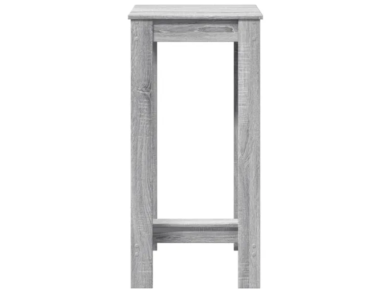 Table de bar sonoma gris 51x50x103,5 cm bois d'ingénierie