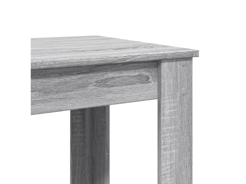 Table de bar sonoma gris 51x50x103,5 cm bois d'ingénierie
