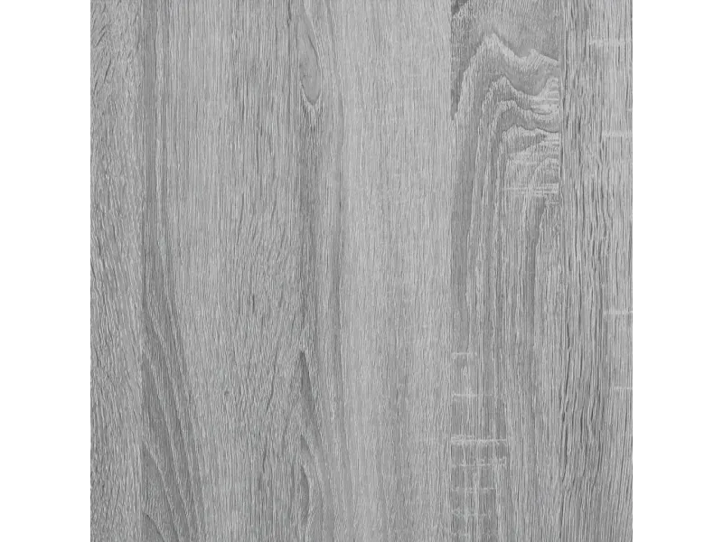 Table de bar sonoma gris 51x50x103,5 cm bois d'ingénierie