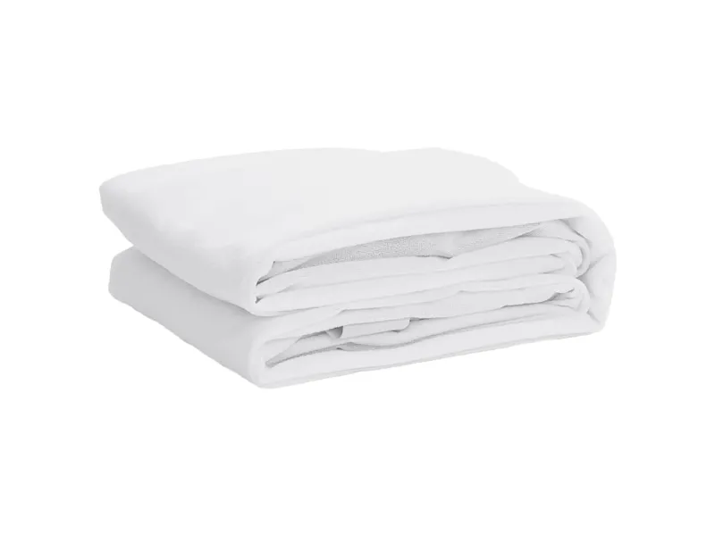 Protège-matelas blanc 160x200 cm imperméable