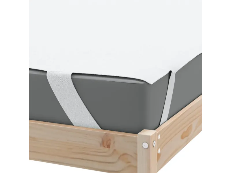 Protège-matelas blanc 160x200 cm imperméable