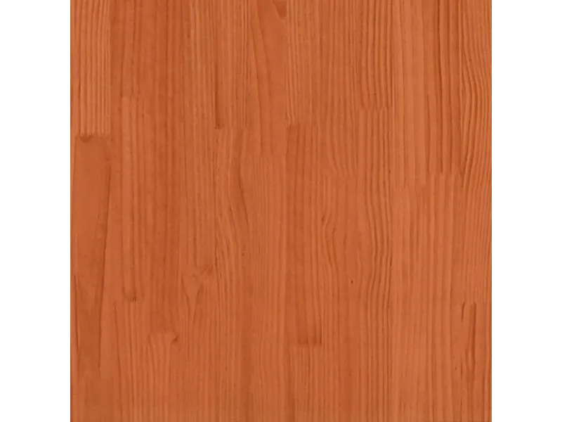 Étagères à chaussures murales 2 pcs cire marron 110x8,5x23,5 cm