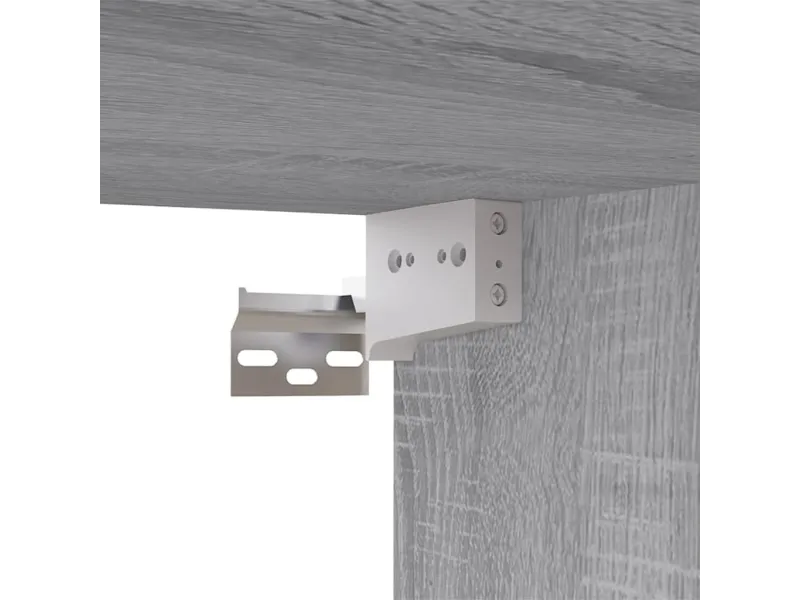 Ensemble de meubles TV 2 pcs Sonoma gris Bois d'ingénierie