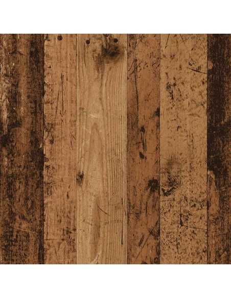 Armoire à chaussures vieux bois 32x35x70 cm bois d'ingénierie