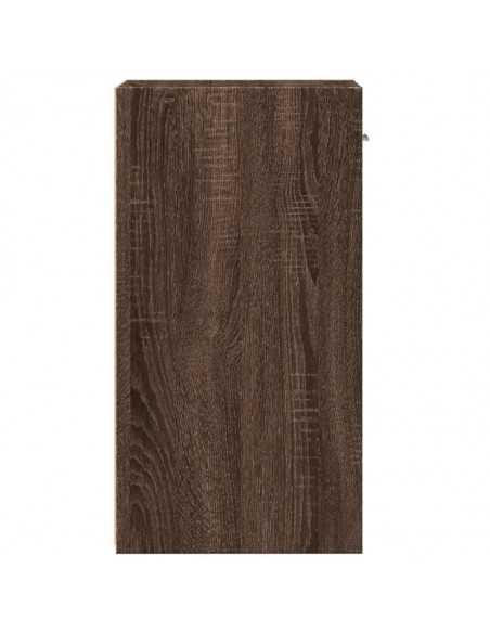 Tables de chevet 2pcs chêne marron 35x34x65cm bois d'ingénierie