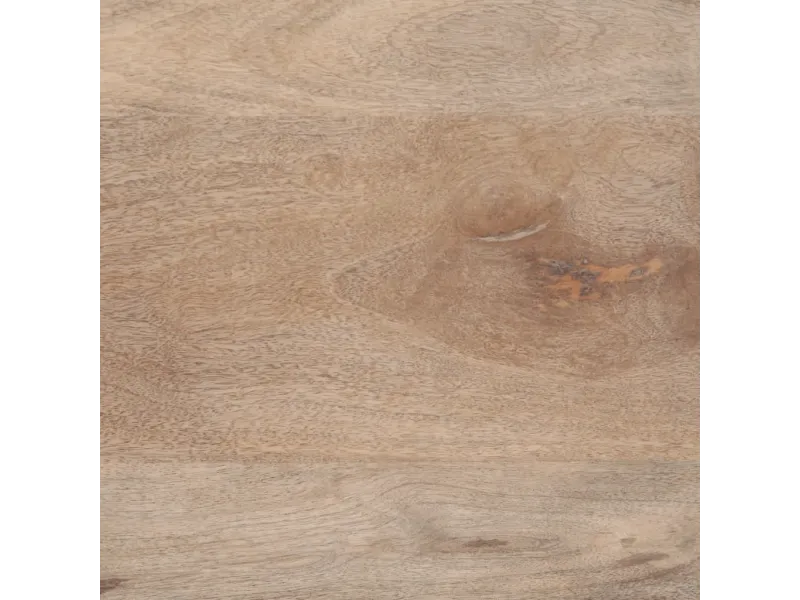Table de chevet 50x34x62 cm bois de manguier massif brut