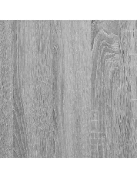 Tables de chevet 2 pcs sonoma gris 40x41x40cm bois d'ingénierie