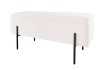 Banc design de 160cm en bois acacia coloris naturel et anthracite B...
