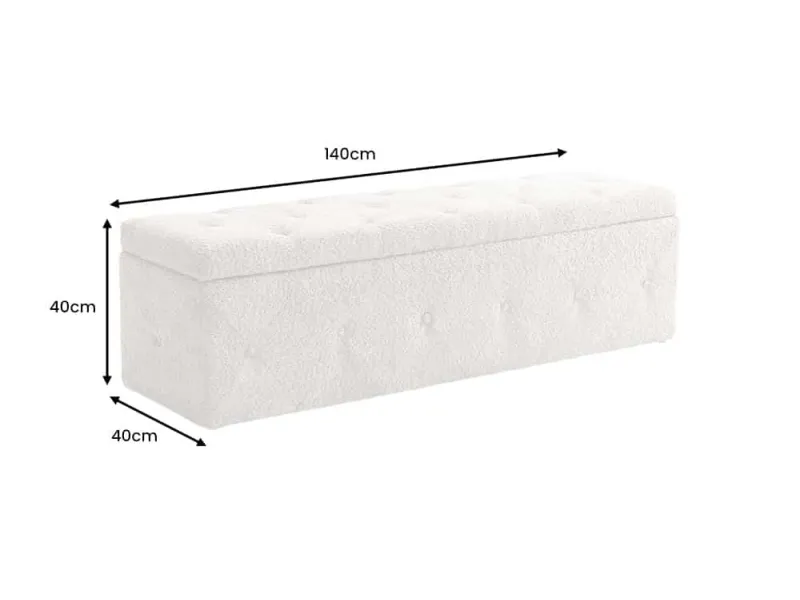 Banc design de 160cm en bois acacia coloris naturel et anthracite B...