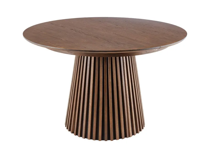 Table ronde extensible en chêne 120 à 200 cm | Bellozia