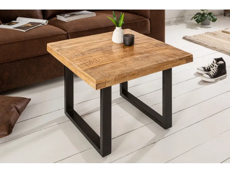 Table Basse en Bois 105cm Mango pas cher
