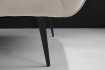 Canapé vert émeraude style rétro 225cm pas cher