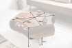 Table Basse en Bois 105cm Mango pas cher