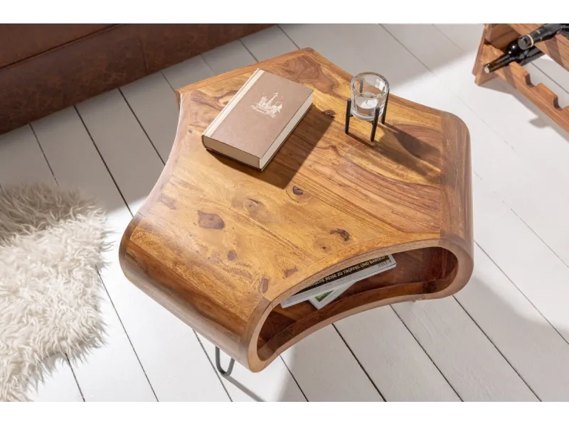 Table Basse en Bois 105cm Mango pas cher