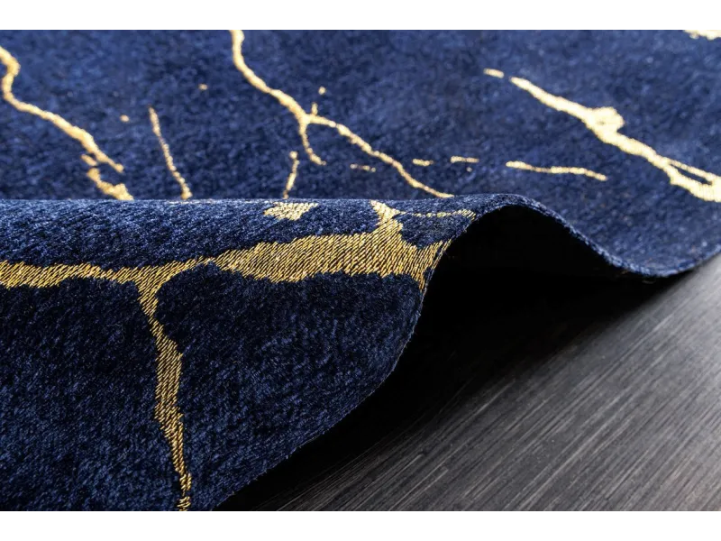 Tapis contemporain tricoté de 120x200cm en laine coloris naturel Ta...