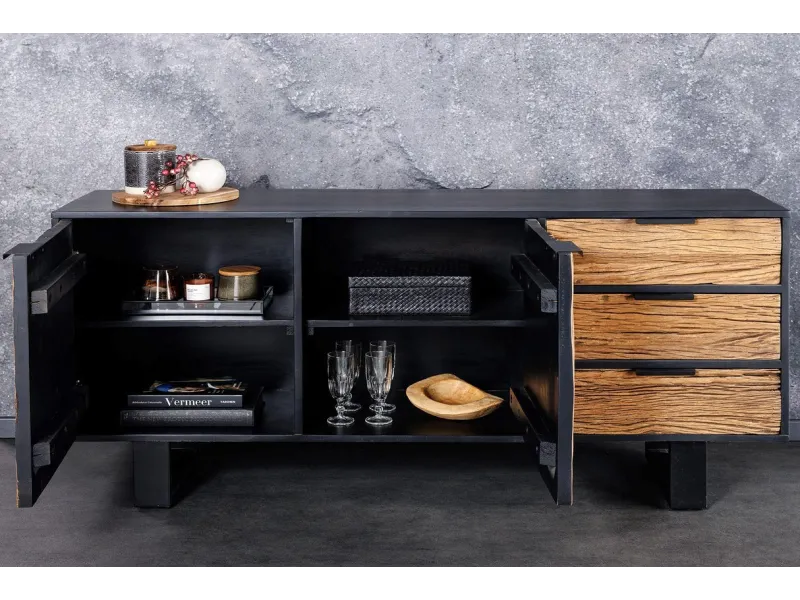 Buffet, Bahut et enfilade pas cher en bois massif  | LIVRAISON GRAT...