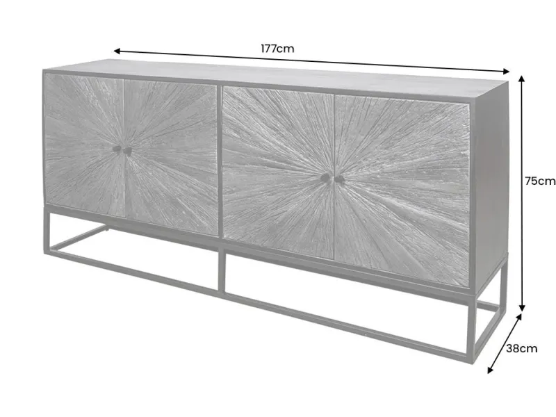 Buffet, Bahut et enfilade pas cher en bois massif  | LIVRAISON GRAT...