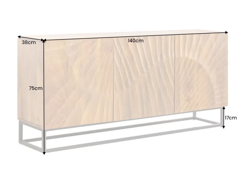 Buffet, Bahut et enfilade pas cher en bois massif  | LIVRAISON GRAT...