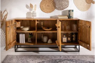 Buffet, Bahut et enfilade pas cher en bois massif  | LIVRAISON GRAT... 2