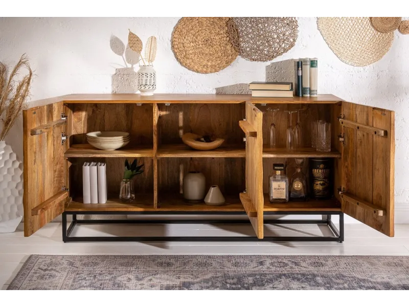 Buffet, Bahut et enfilade pas cher en bois massif  | LIVRAISON GRAT...