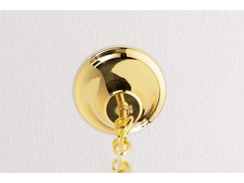 Lampe suspendue nacrée 64cm avec anneaux Suspensions |bellozia.com