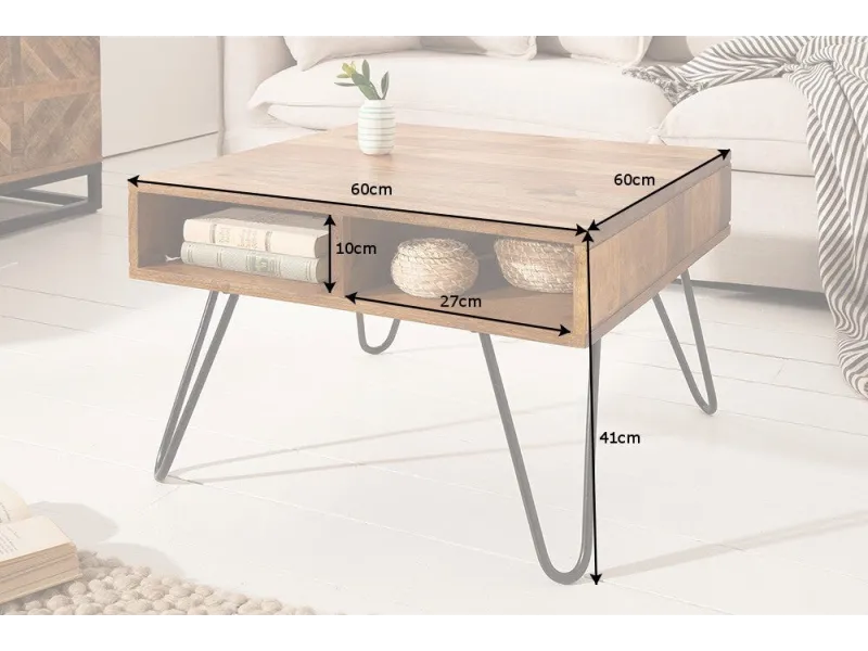 Table basse bois massif pas cher | LIVRAISON GRATUITE | bellozia...