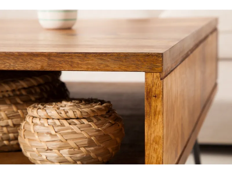 Table basse bois massif pas cher | LIVRAISON GRATUITE | bellozia...