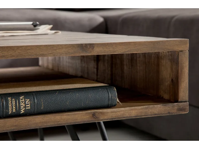 Table basse bois massif pas cher | LIVRAISON GRATUITE | bellozia...