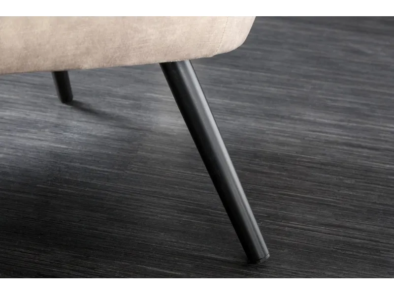 Fauteuil à bascule design scandinave coloris bleu claire Fauteuil |...