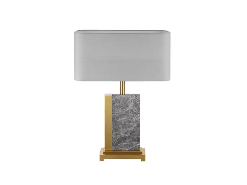 Lampe de 40cm en bois flotté et lin marron Lampes à poser |bellozia...