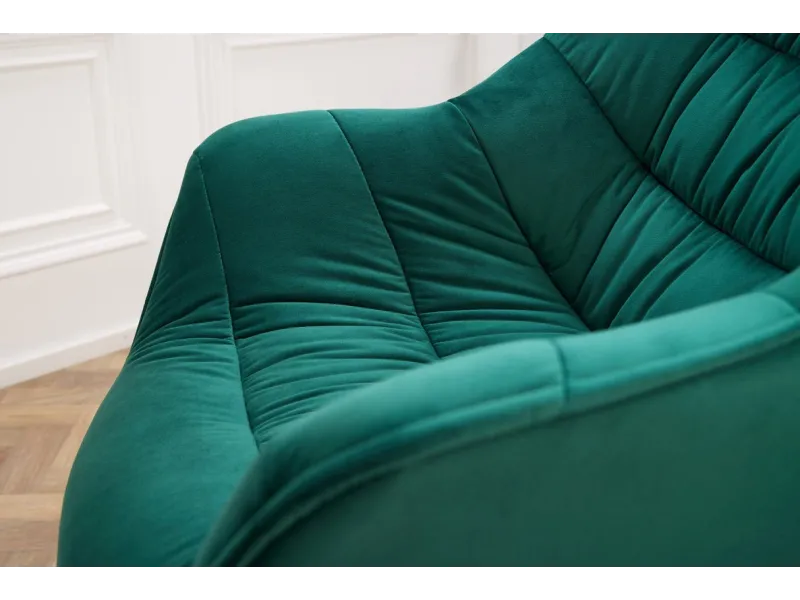 Chaises capitonnées |Lot de 2 Chaises design scandinave de salle à ...