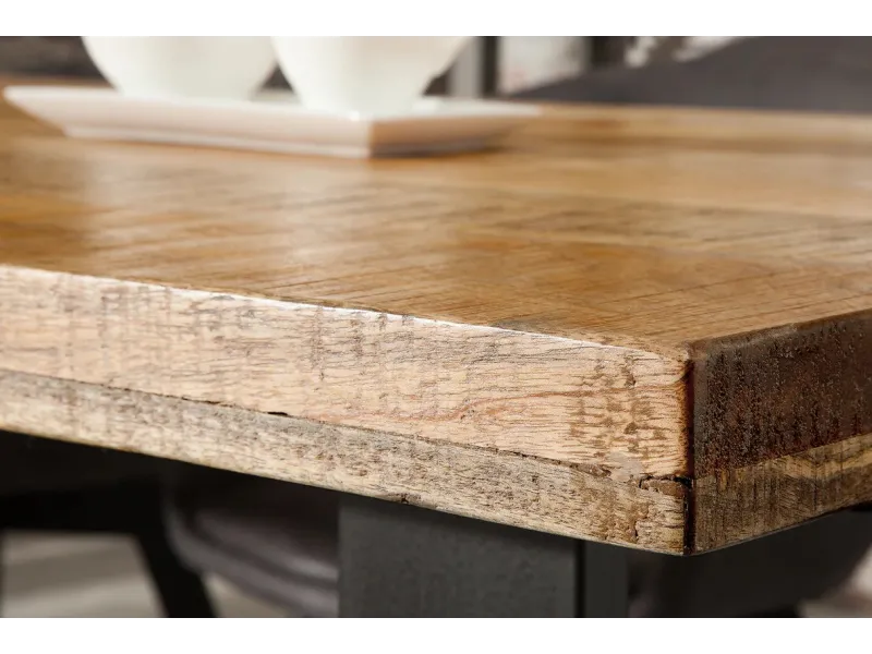 Table à manger Mammut 160cm acacia sauvage 26mm pas cher