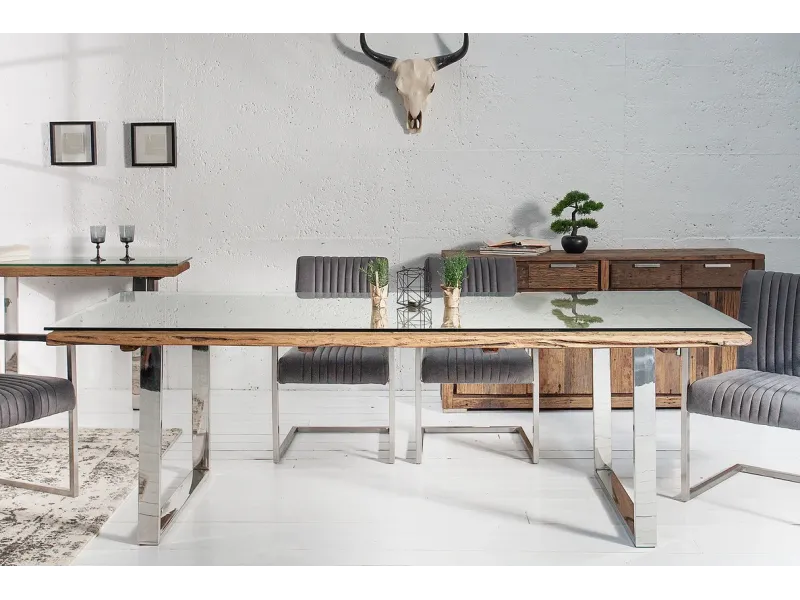 Table en bois massif pas cher | LIVRAISON GRATUITE | bellozia