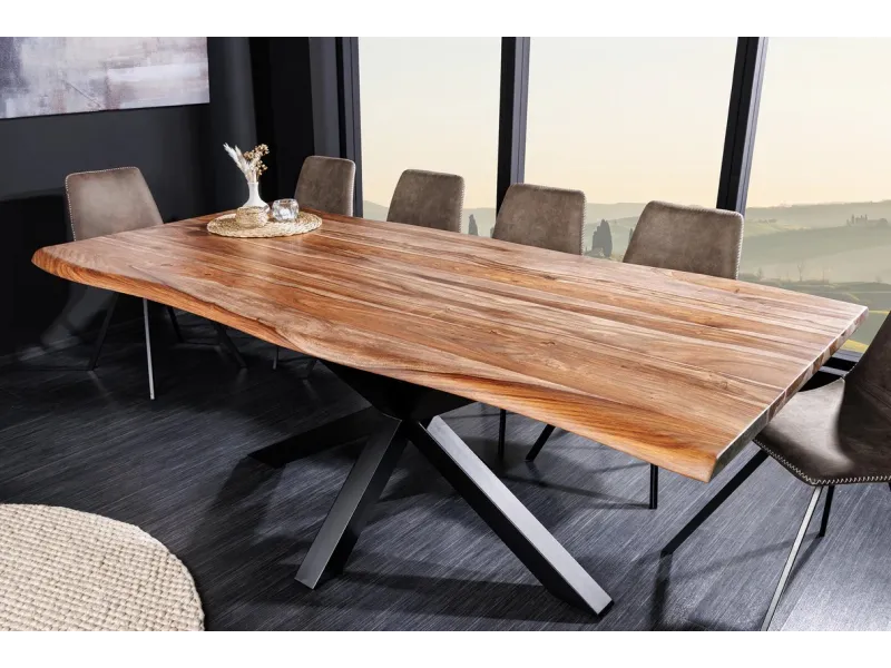 Table en bois massif pas cher | LIVRAISON GRATUITE | bellozia