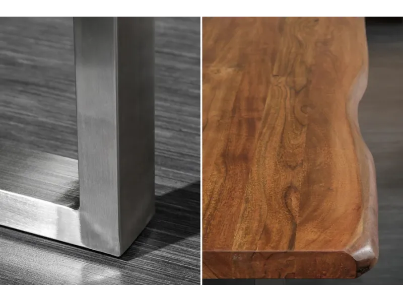 Table en bois massif pas cher | LIVRAISON GRATUITE | bellozia