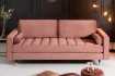 Canapé Moderne 3 Places en Velours – 220 cm de Confort Chic, Disponible en 5 Couleurs Élégantes