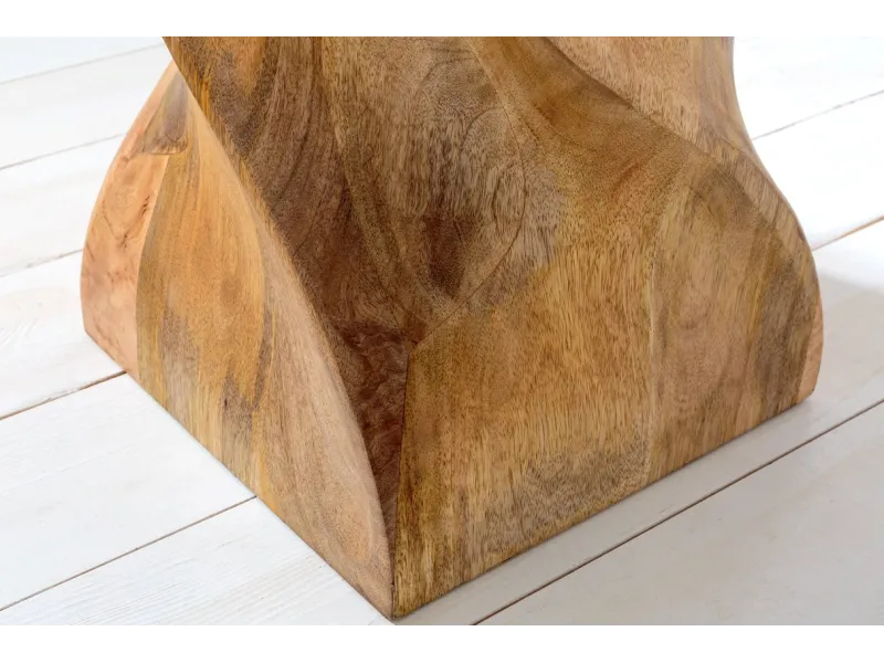 Tabouret design en aluminium argenté 45cm Tabourets bas |bellozia.com