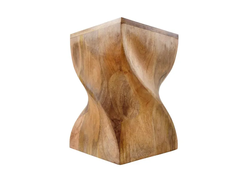 Tabouret design en aluminium argenté 45cm Tabourets bas |bellozia.com