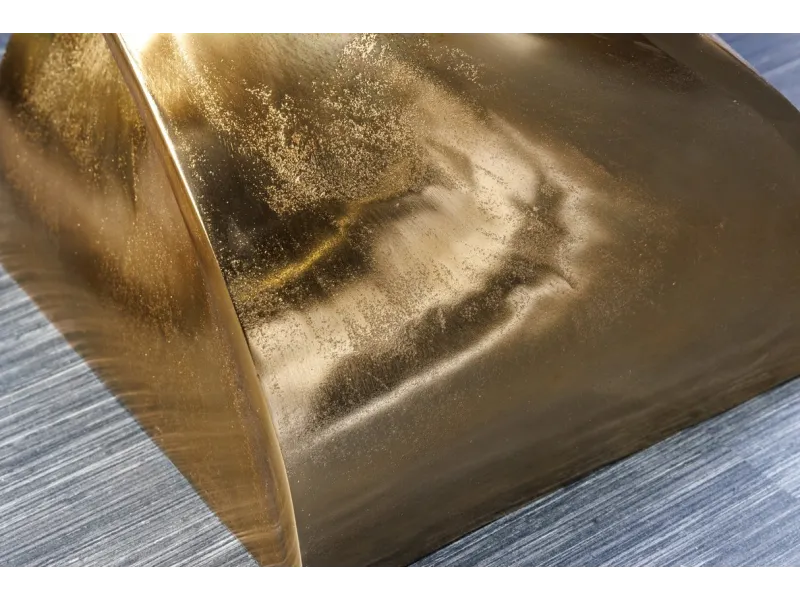 Tabouret design en aluminium argenté 45cm Tabourets bas |bellozia.com