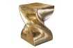 Tabouret design en aluminium argenté 45cm Tabourets bas |bellozia.com