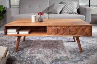 Table basse bois massif pas cher | LIVRAISON GRATUITE | bellozia...