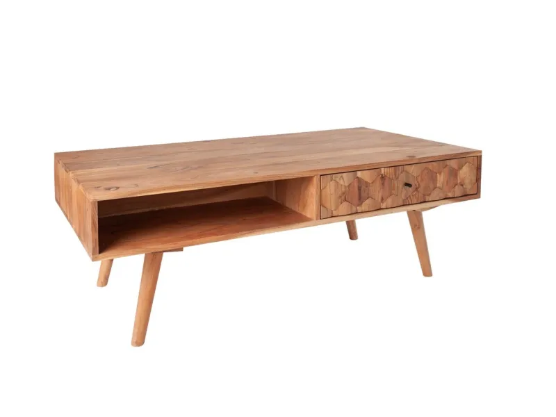 Table basse bois massif pas cher | LIVRAISON GRATUITE | bellozia...